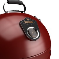 thumb-Fornetto Smoker - Razzo 18'' Rood-3