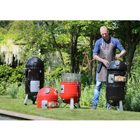 thumb-Fornetto Smoker - Razzo 18'' Rood-10