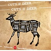 Rookoven.com Poster 'Cuts of Deer'