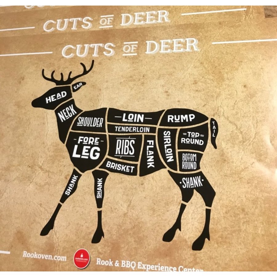 Poster 'Cuts of Deer'-1