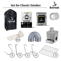 Set Smoker Stainless Steel ZSS-70