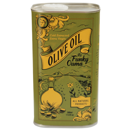  Funky Ouma Olive Oil Tin 500ml 