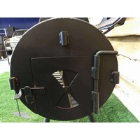 thumb-Bbq smoker 13 inch 4mm vierkante rookkast-6