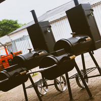 thumb-Bbq smoker 13 inch 4mm vierkante rookkast-10