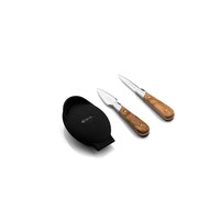 thumb-Luxury Line Oester Geschenkset Olijfhout-2