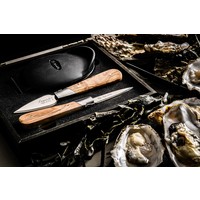 thumb-Luxury Line Oester Geschenkset Olijfhout-8
