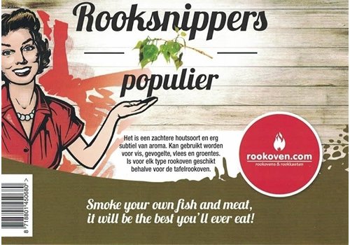  Rookoven.com Rooksnippers Populier 5kg 