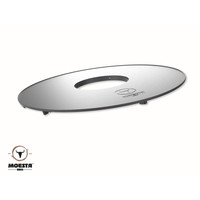 thumb-BBQ Plancha 6mm dik x Ø 75 cm incl hoogte afstelling-1