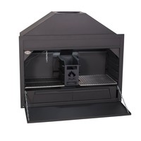 thumb-Afrikaanse Braai 1200 Inbouwmodel-2
