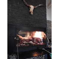 thumb-Afrikaanse Braai 1500 Spitbraai Inbouwmodel-8