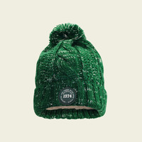 thumb-Big Green Egg Beanie - Green-2