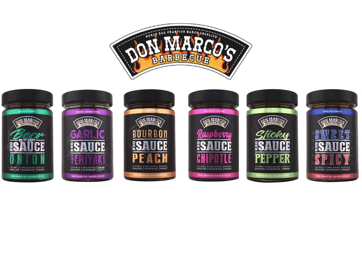 Don Marco's Garlic Teriyaki BBQ Sauce 260ml Rookoven of barbecue