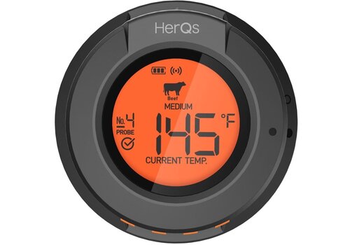 HerQs Thermometer - Easy BBQ Pro - Rookoven of barbecue kopen