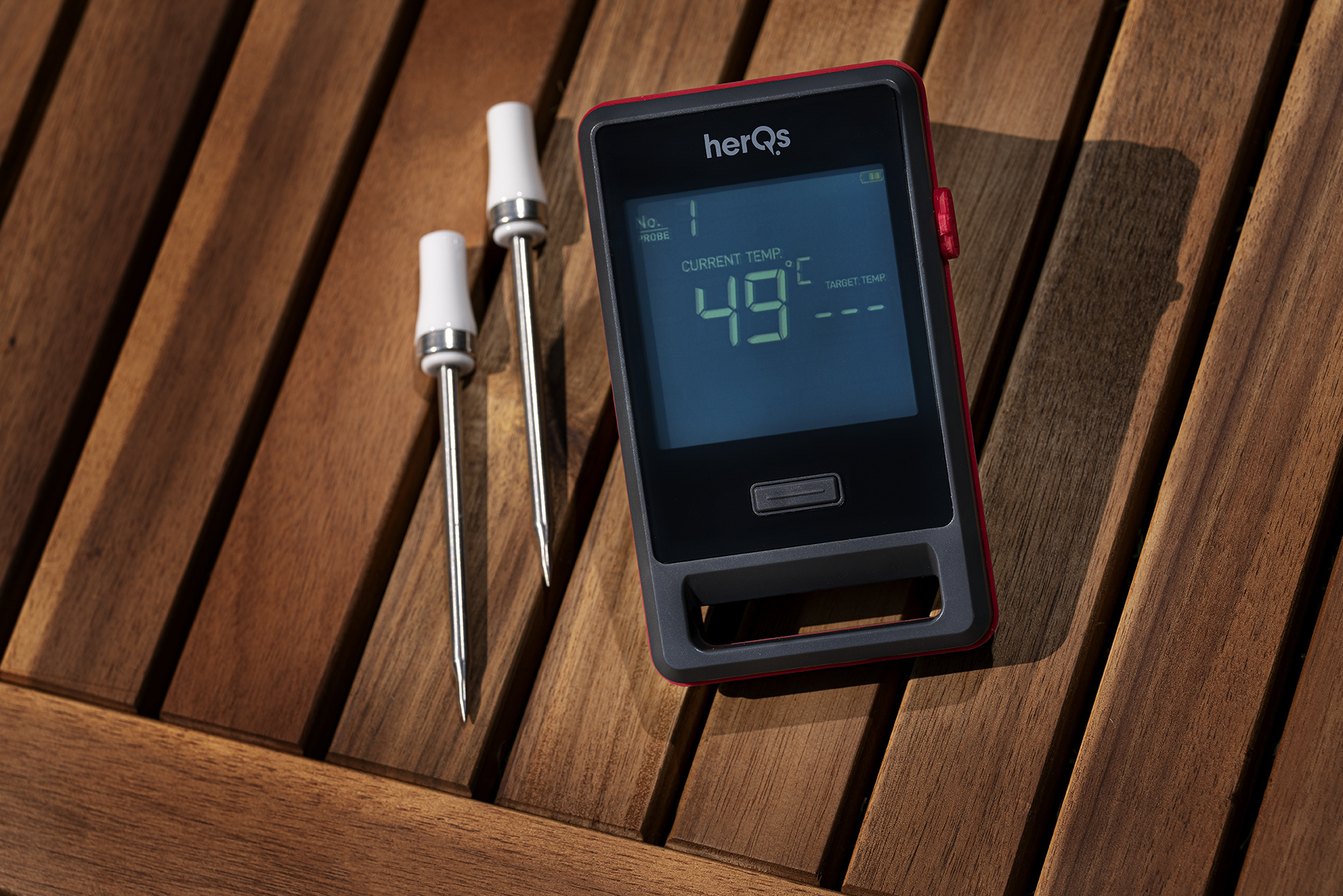 HerQs Connected Digital Dome Thermometer