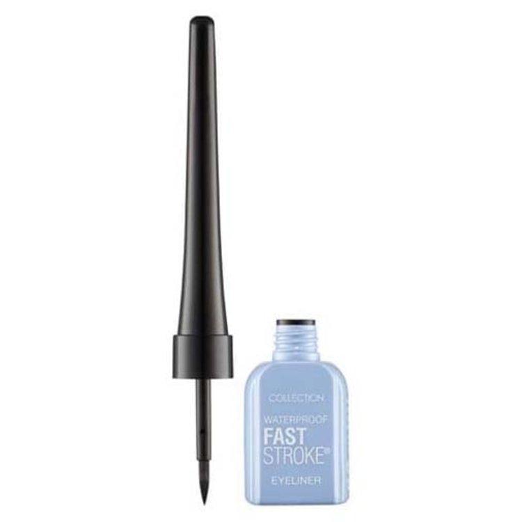 Collection Fast Stroke Eyeliner - Black Waterproof