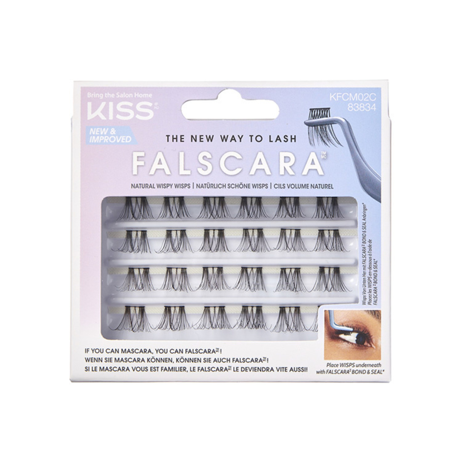 KISS Falscara Natural Wispy Wisps Multipack ANVY ANVY