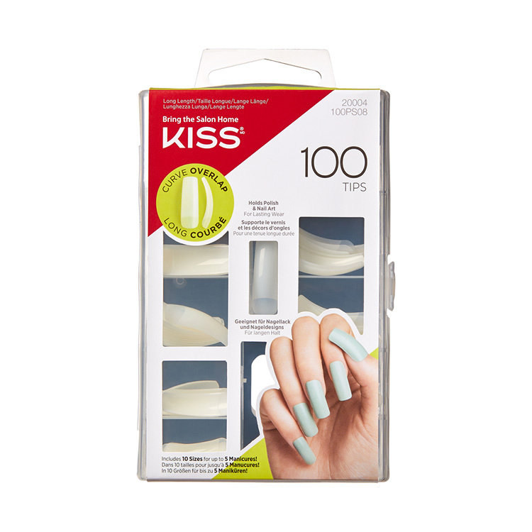 Kiss 100 Nageltips and Lijm - Curve Overlap