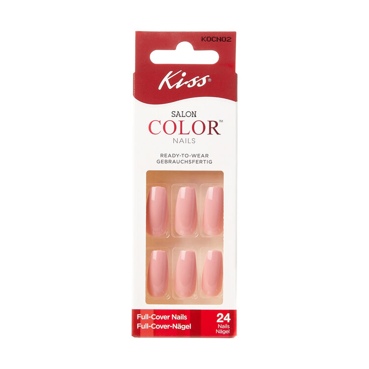 Kiss Salon Color Nails - Fake Smile