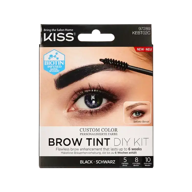 Kiss Brow Tint Kit - Black