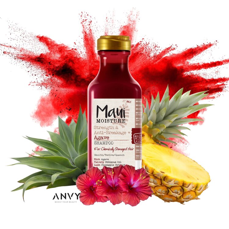 Maui Strength & Anti-breakage + Agave Shampoo 385 ml