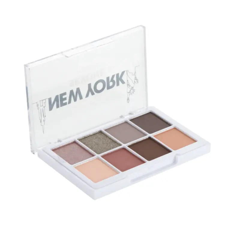 Collection Collection New York Skyline Oogschaduw Palette – 8 Matte & Metallic Tinten – Vegan