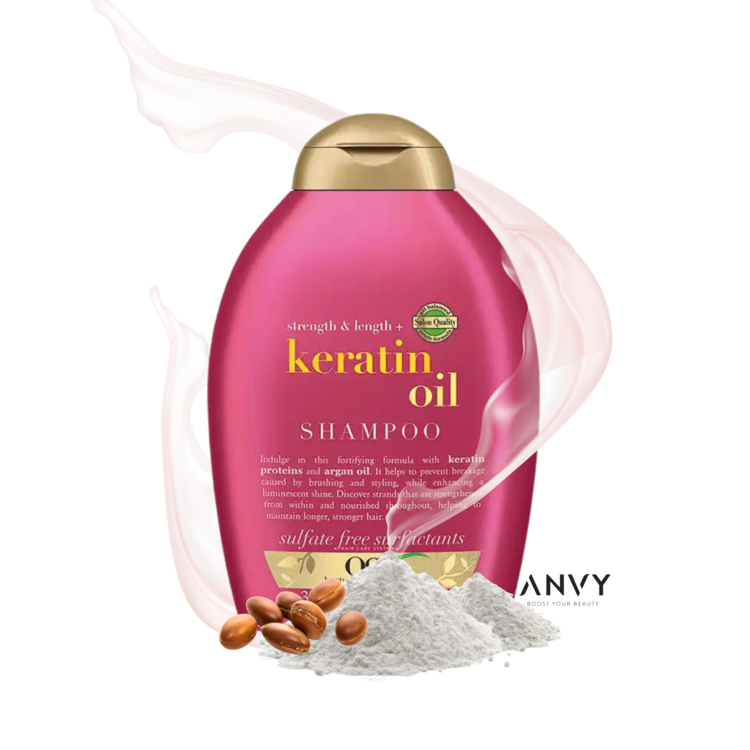 OGX  Anti-Breakage Keratin Oil Shampoo 385ml