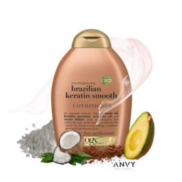 OGX  Ever Straight Brazilian Keratin Smooth Conditioner