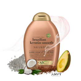 OGX  Ever Straight Brazilian Keratin Smooth Shampoo