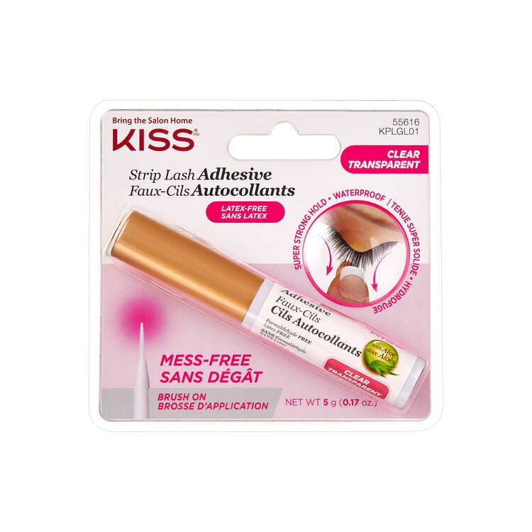 Kiss Kiss 24 Hr Strip Eyelash Adhesive - Clear