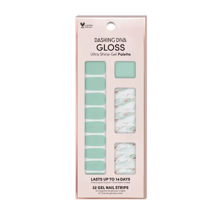 Dashing Diva Dashing Diva - Gloss Strips - Tea leaves