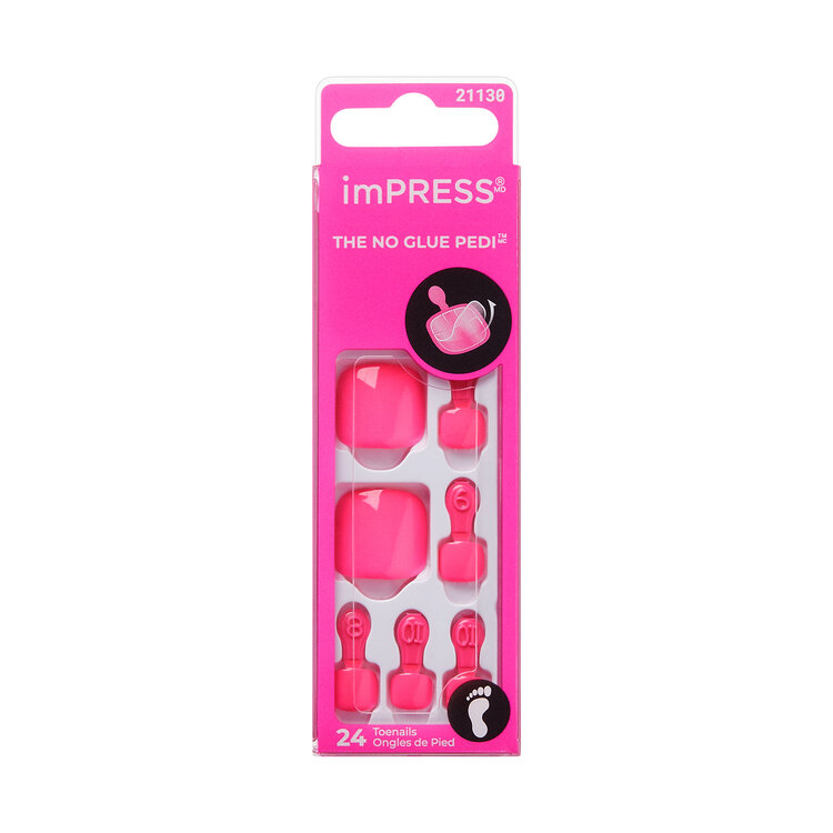 imPRESS imPRESS Pedicure - Tickle Me Pink