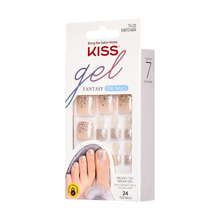 Kiss Gel Fantasy Zehennägel - Lotta Oomph