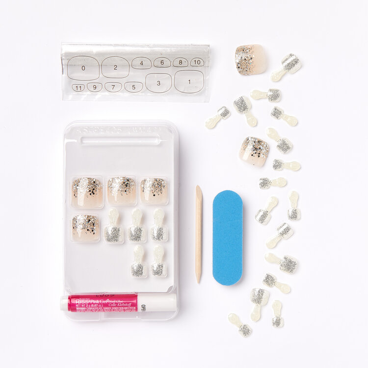 Kiss Gel Fantasy Toenails - Lotta Oomph