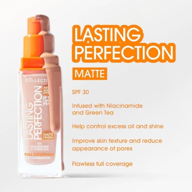 Collection Lasting Perfection Matte Foundation - 8W Beige Warm