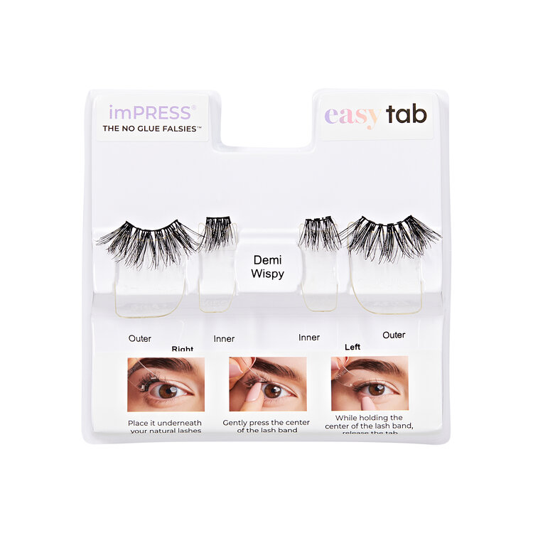 imPRESS imPRESS Falsies easy tab 8mm-13mm | Demi Wispy
