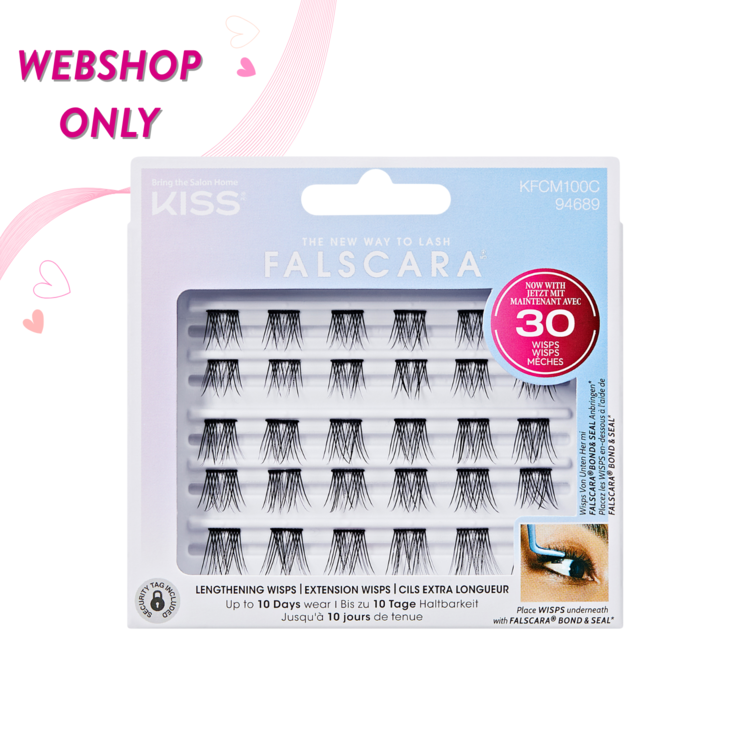 Kiss Falscara - Multipack Lengthening Wisps 01 | 30 Wisps