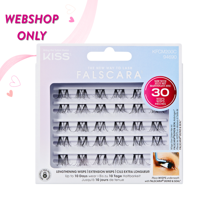 Kiss Falscara - Multipack Lengthening Wisps 02 | 30 Wisps