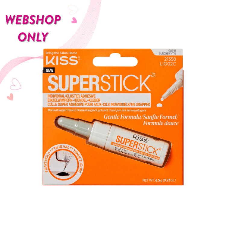 Kiss Superstick Cluster Lash Adhesive | Clear