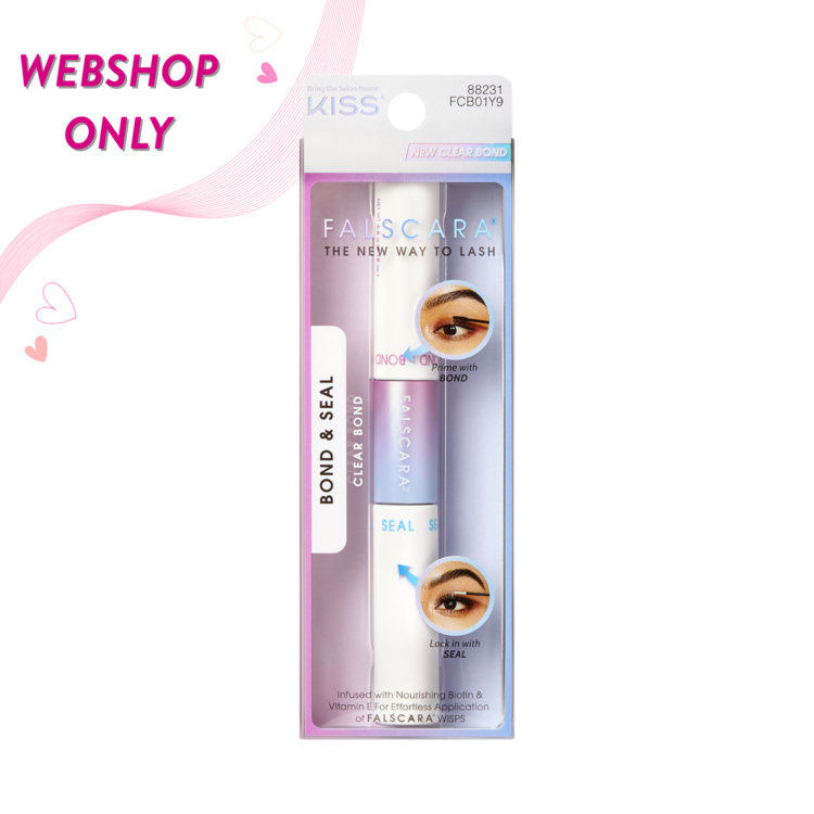 Kiss Falscara Lash Adhesive | Clear Bond & Seal