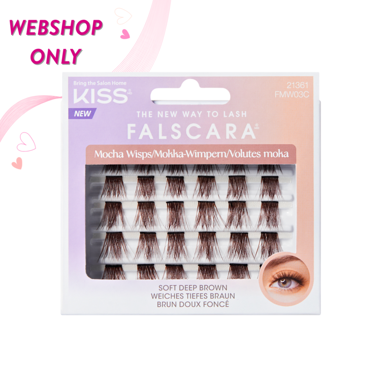 Kiss Falscara Wisps 10mm-14mm | Mocha