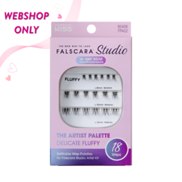 Kiss Falscara Studio Palette 8mm-12mm | Delicate Fluffy