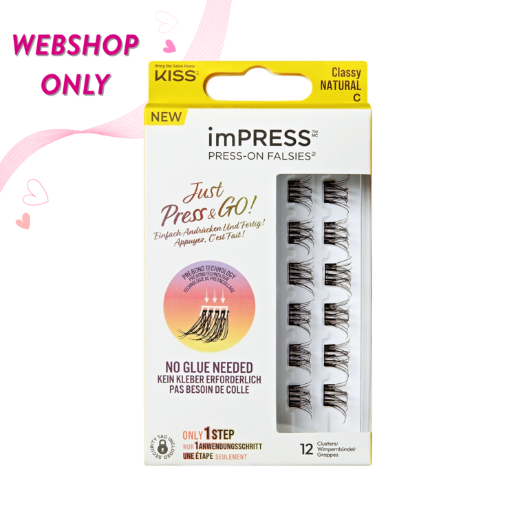 imPRESS imPRESS Press-On Falsies 10mm-12mm | Classy Natural