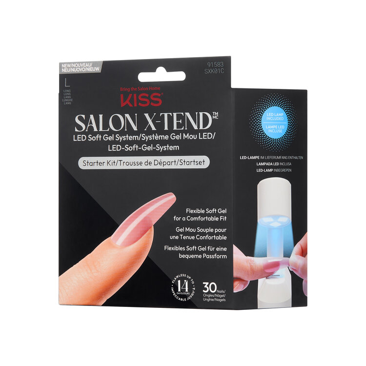 Kiss Salon X-tend LED Soft Gel System Starter Kit | Tone