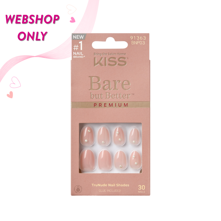 Kiss Bare But Better Premium Nails - Slay
