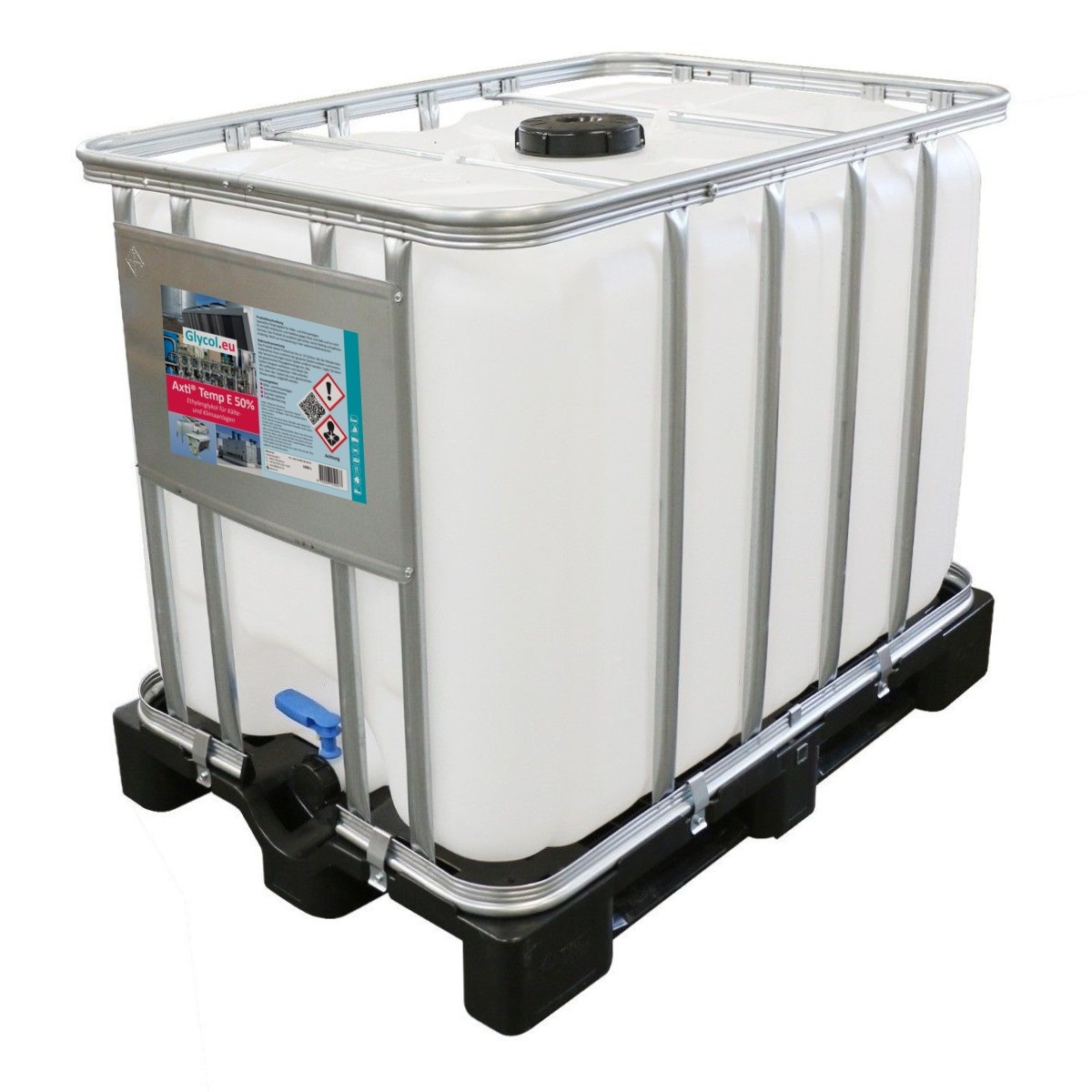 Ethylenglykol 50% Mischung - 600L IBC container