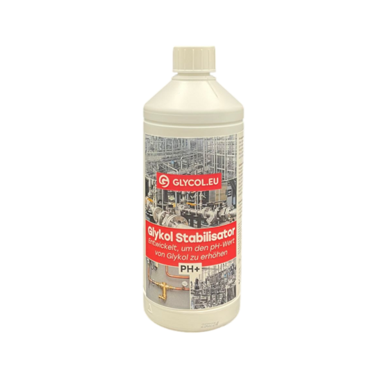 Glycol.eu Glykol-Stabilisator pH+ 1L | Erhöht den pH-Wert & verhindert Korrosion im System