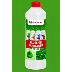Flüssigfarbstoff Grün | 1L Flasche | Hochkonzentrierte Farbe | Technische Flüssigkeiten