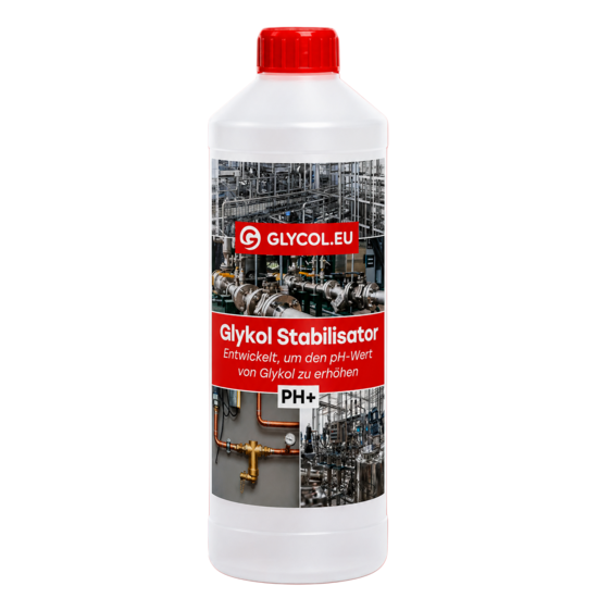 Glykol-Stabilisator pH+ 1L | Erhöht den pH-Wert & verhindert Korrosion im System