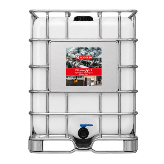 Ethylenglykol 100% für Kühl- & Frostschutz | 600L IBC