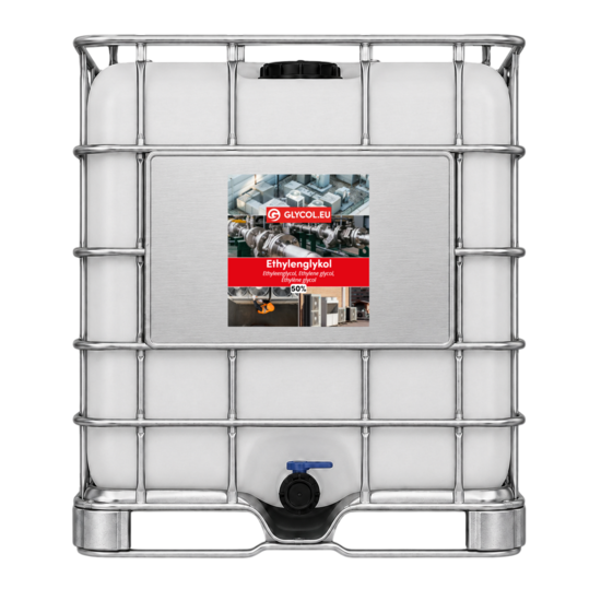 Ethylenglykol 50% für Kühl- & Frostschutz bis -33°C | 1000L IBC